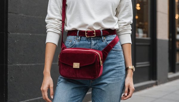 Sac banane femme velours : alliez style et économie